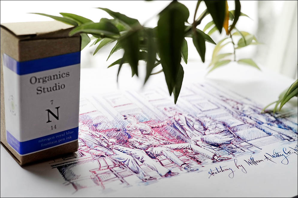 Organics Studio. Nitrogen Royal Blue. Lenskiy.org