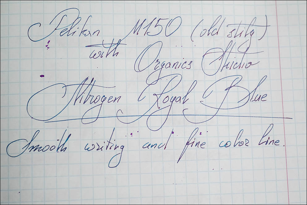 Organics Studio. Nitrogen Royal Blue. Lenskiy.org