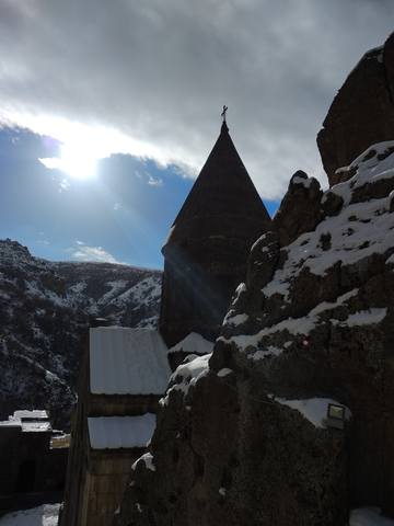 Ереван зимой