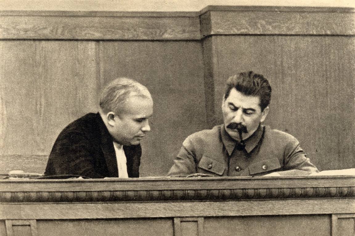 1280px-Joseph Stalin and Nikita Khrushchev, 1936