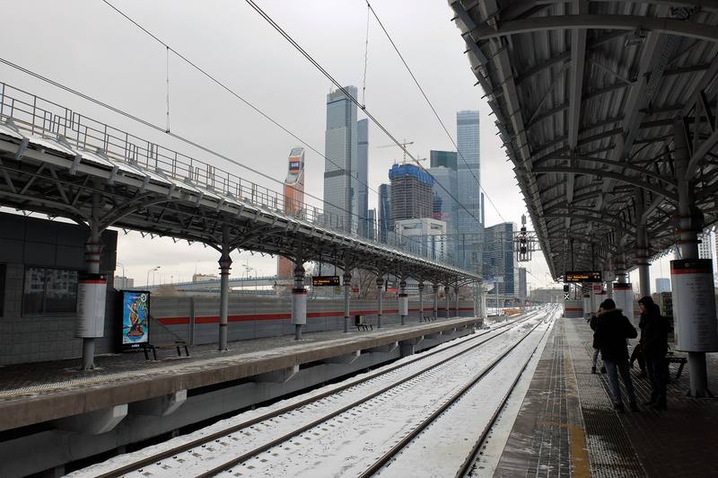 Вид на Москва-сити с МКЦ Вид на Москва-сити с МКЦ