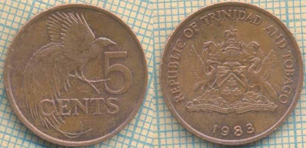 Тринидад 5 центов 1983 5611