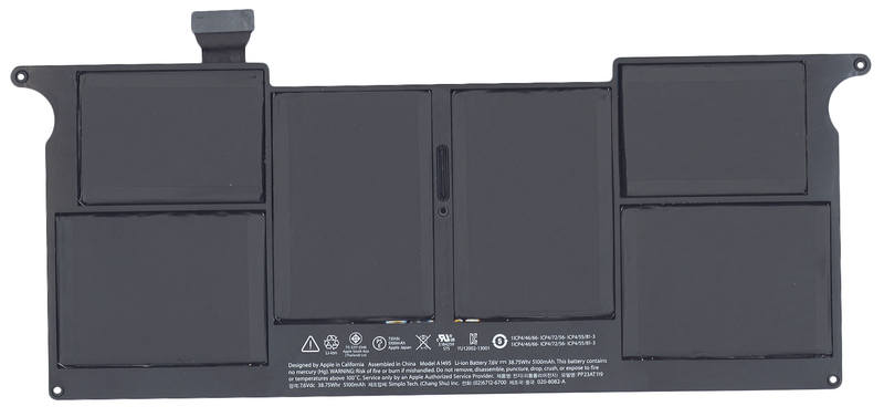 Оригинальная Батарея Apple A1495 (5100mAhr 7,2V Black)