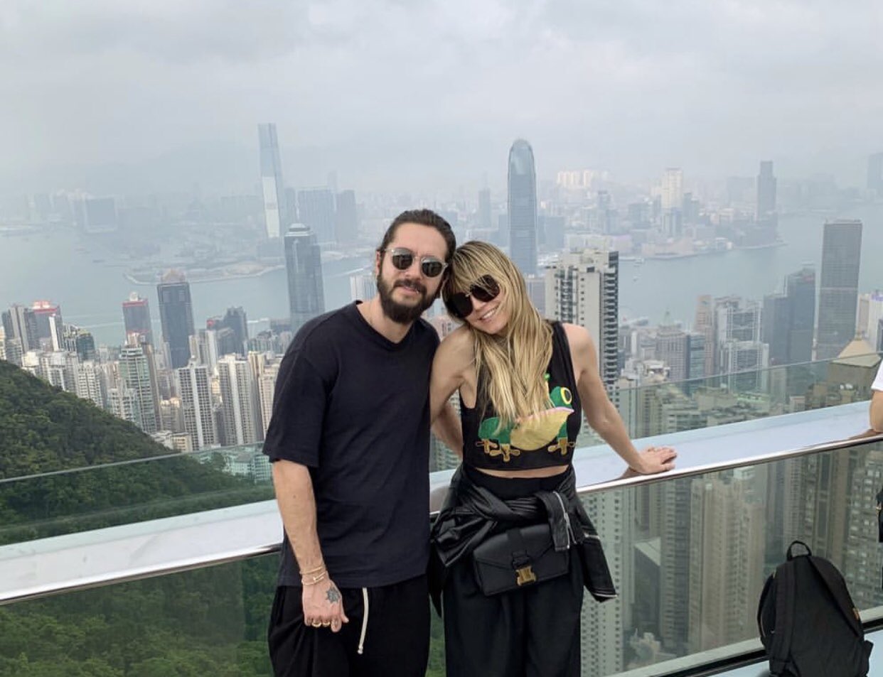 20.03.19 - Tom and Heidi in Hongkong