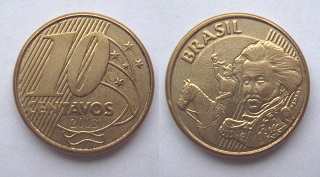 Бразилия 10 сентаво 2003