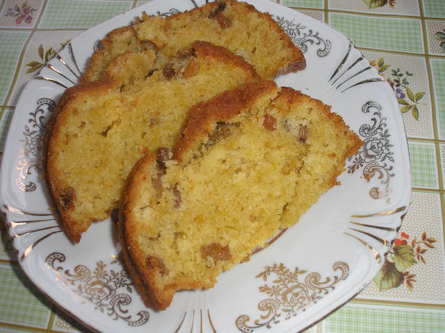 Апельсиновый кекс, постный