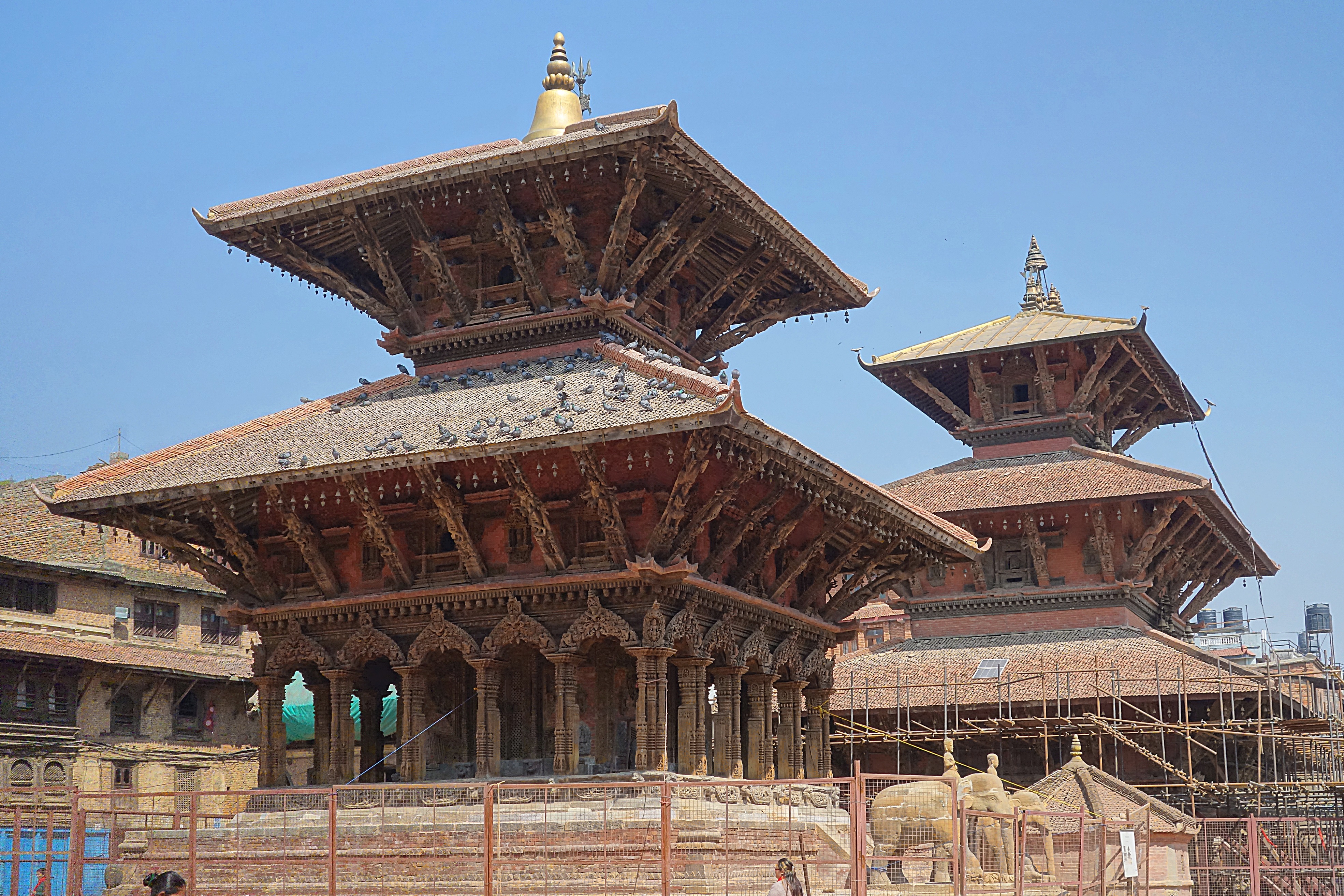 Храм Кришны на пл. Дурбар в Патане. Фото Морошкина В.В.