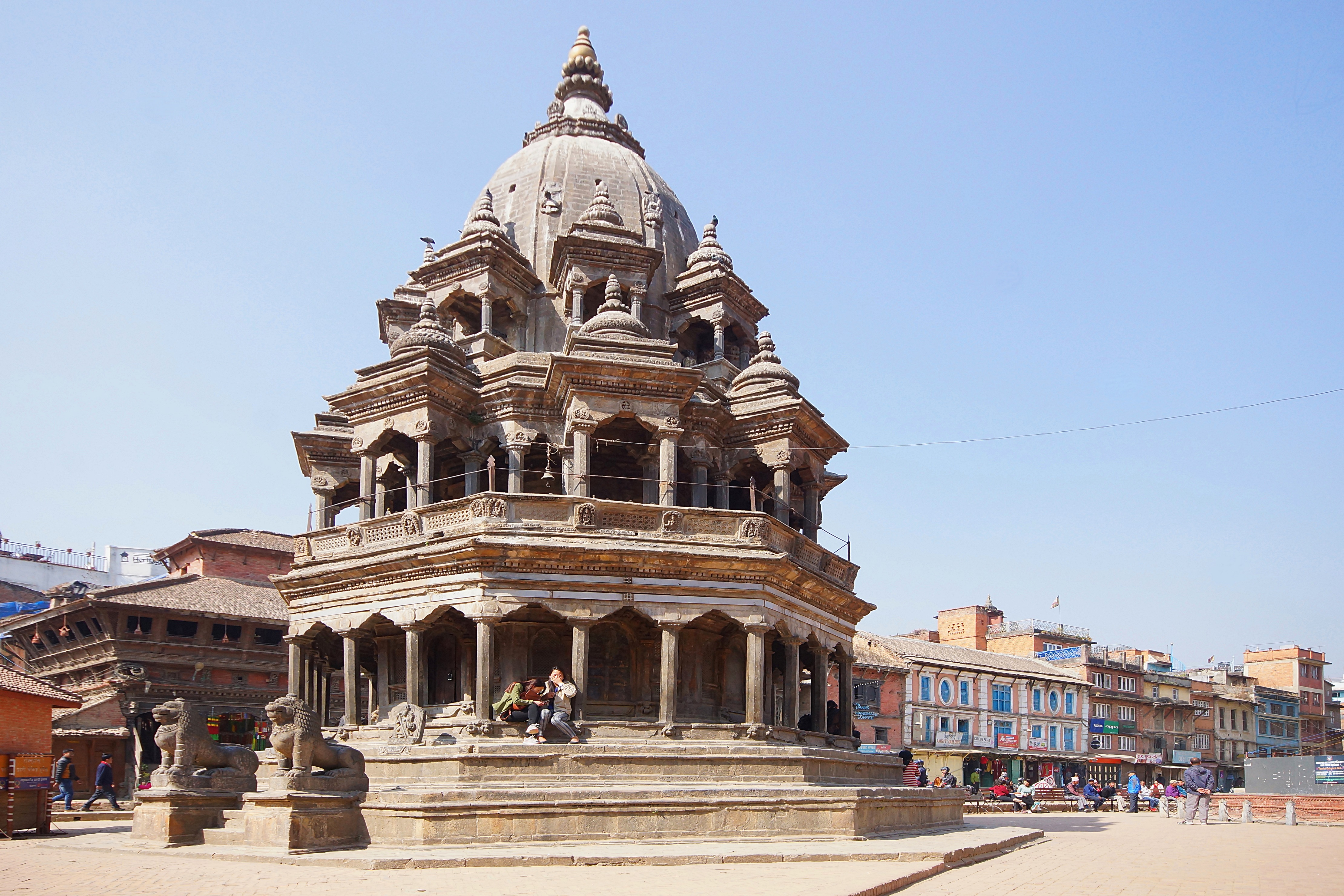 Храм Кришна Мандир на пл. Дурбар в Патане. Фото Морошкина В.В.