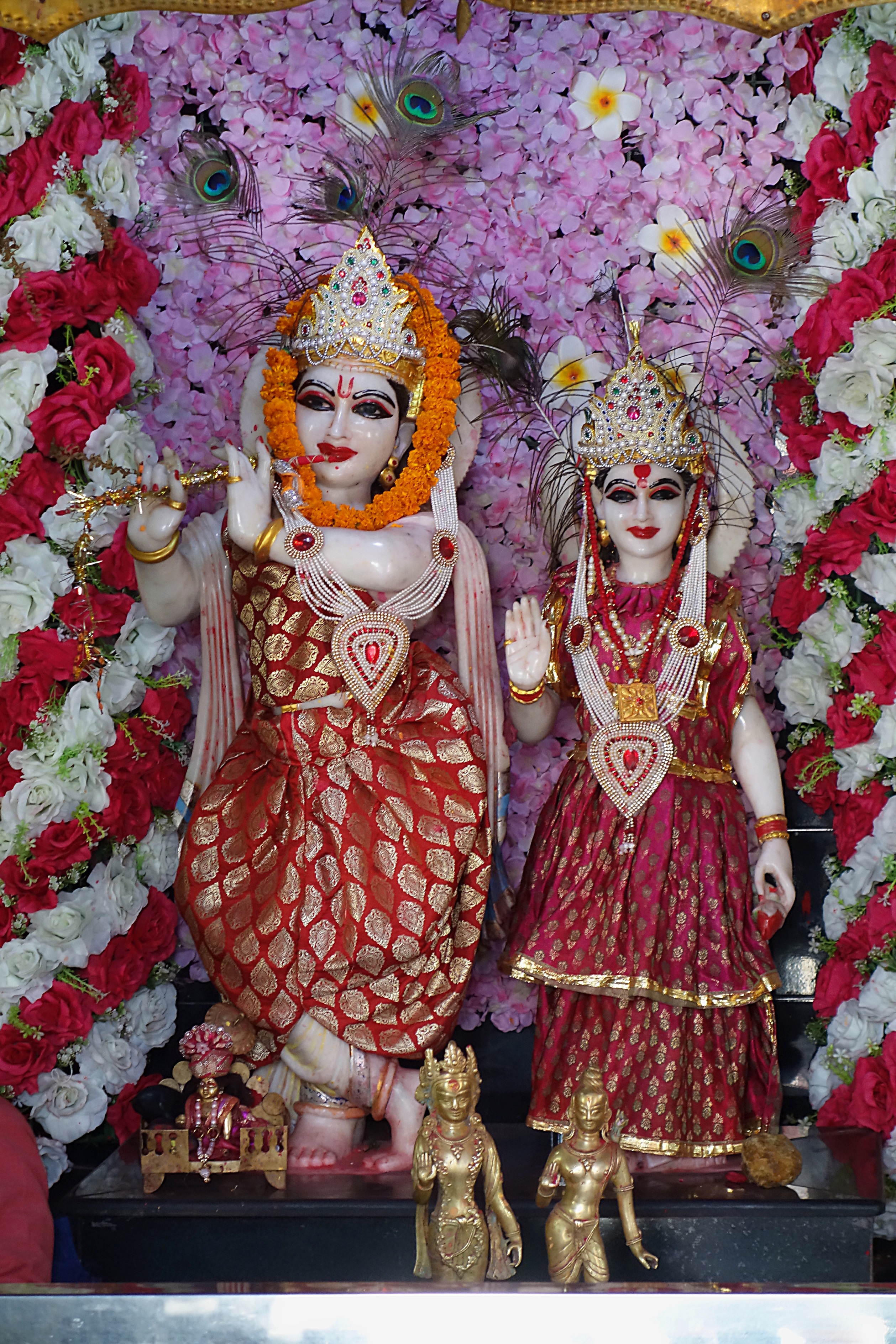 Изображение индуистских богинь в Покхаре. Фото Морошкина В.В.