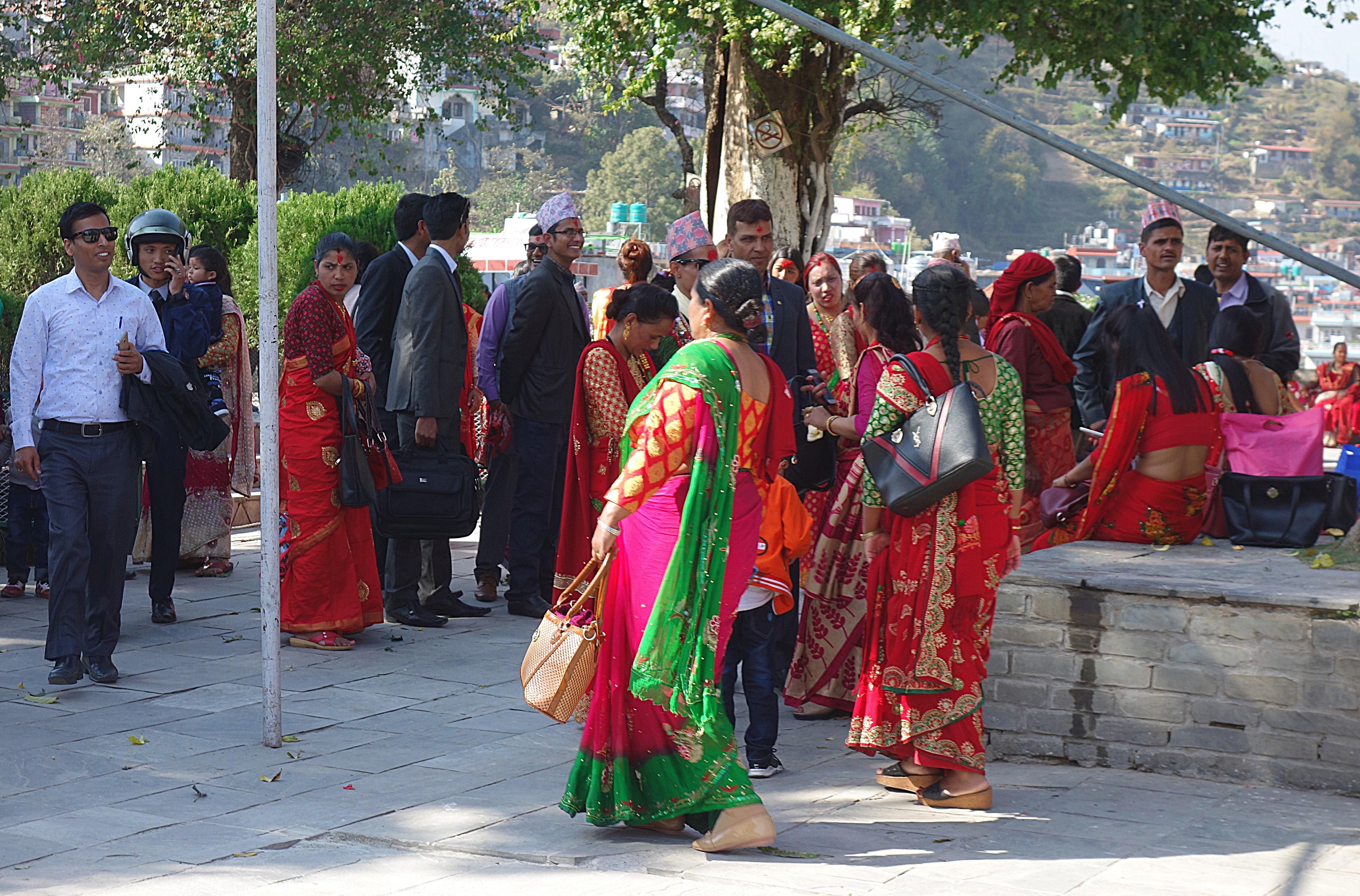Свадьба в индуистском храме в Покхаре. Фото Морошкина В.В.