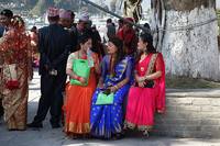 На свадьбе в храме Покхары. Фото Морошкина В.В.