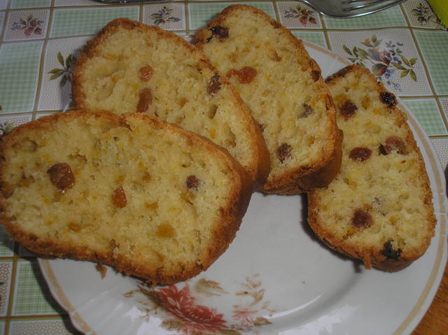 Апельсиновый кекс, постный