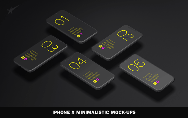 IMock Up Responsive Minimalistic Devices Kit - 4
