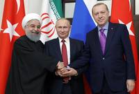 Президенты РФ, Ирана и Турции в Сочи