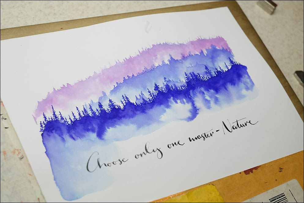 Inky Forest. Lenskiy.org