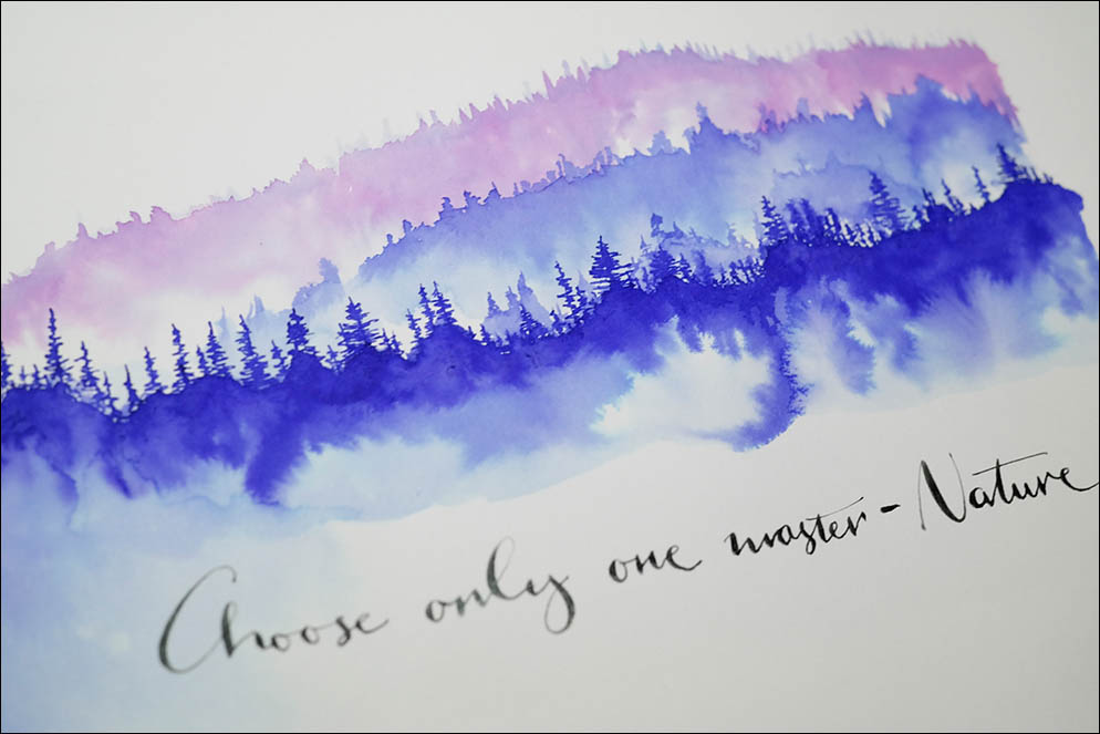 Inky Forest. Lenskiy.org