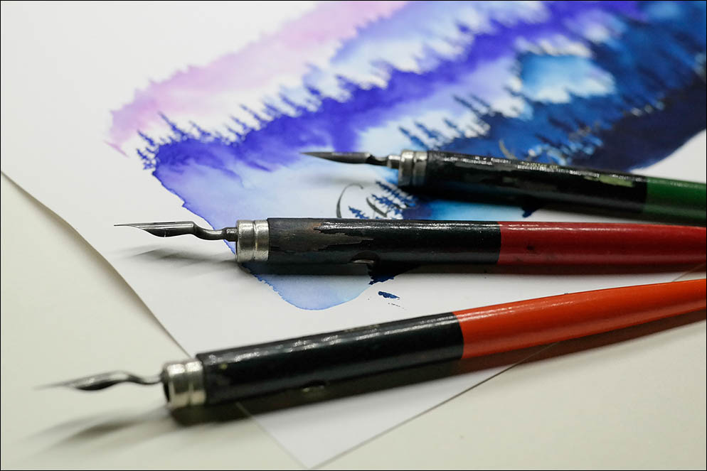 Inky Forest. Lenskiy.org