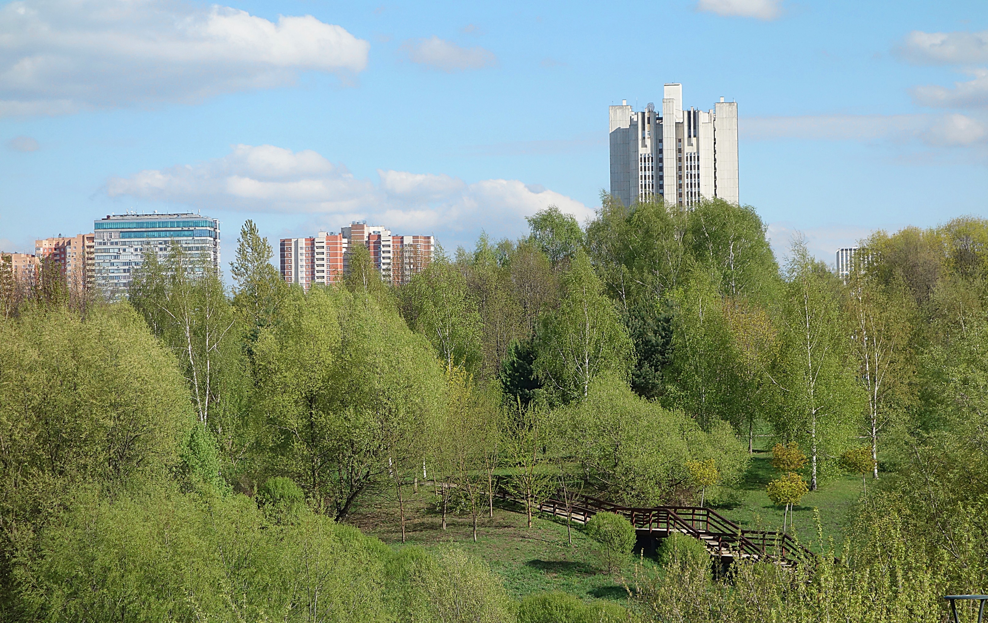 Парк 50-летия Октября в Москве. Фото Морошкина В.В.
