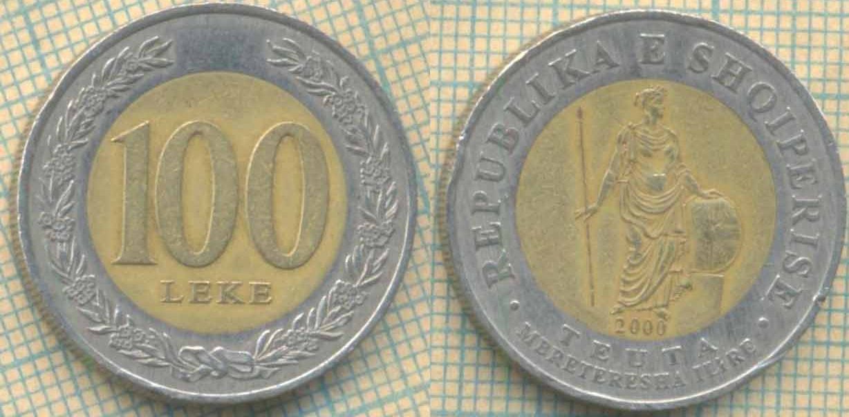 Албания 100 леке 2000 6100