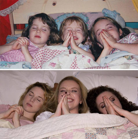 Три сестры спустя 15 лет ...