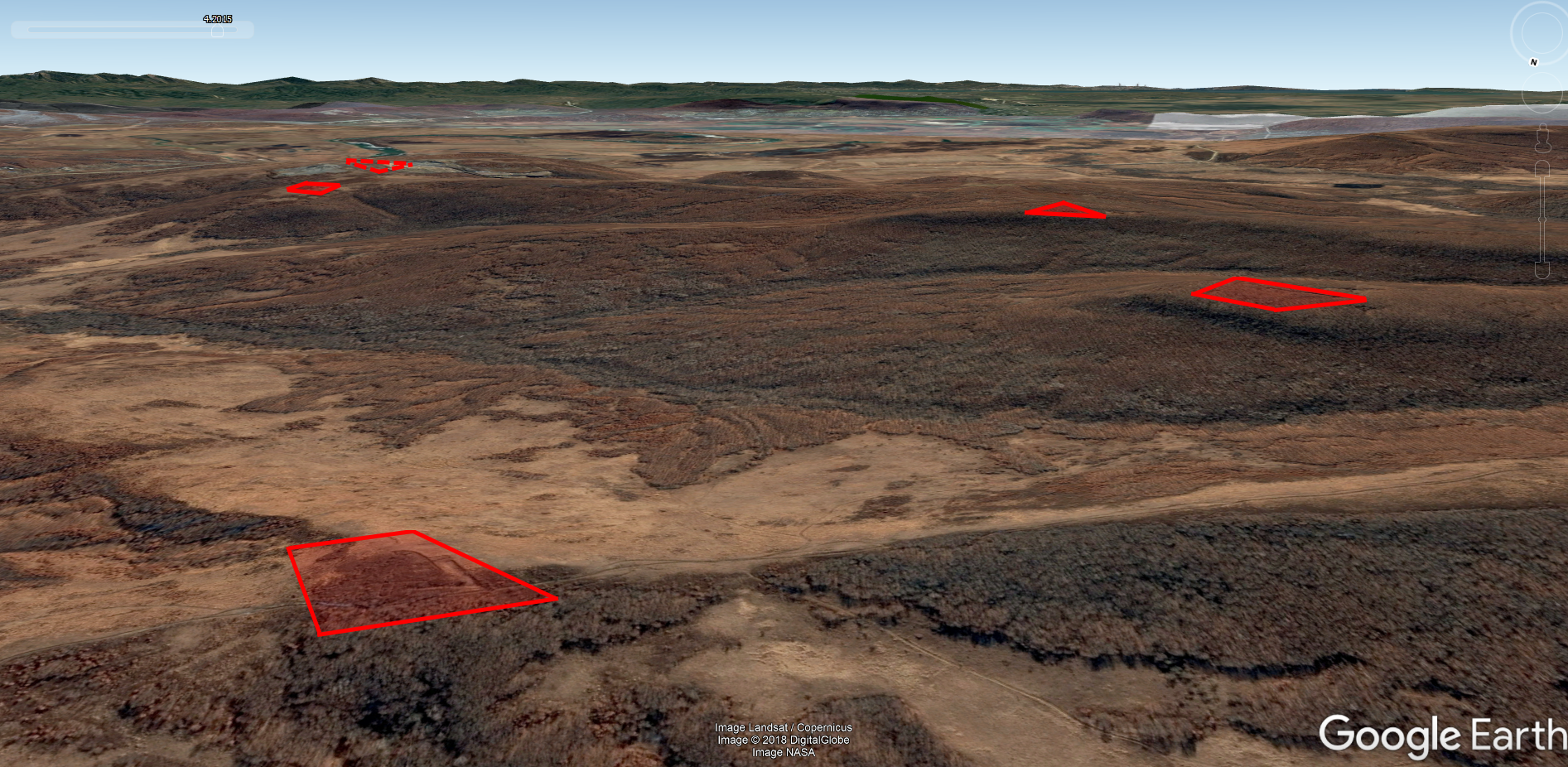 Ussurisk Right flank redoubts