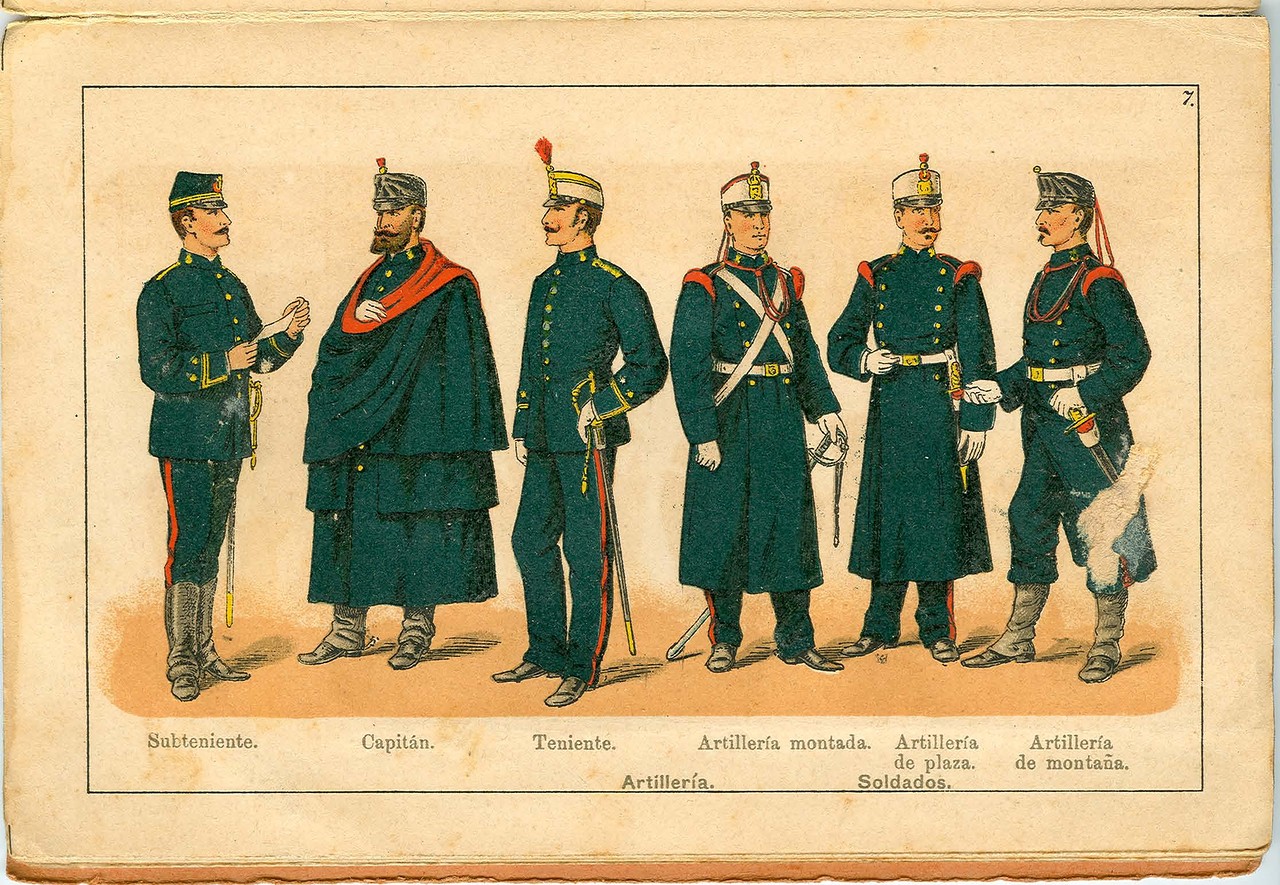 Форма Испанской Армии начала ХХ века 9
