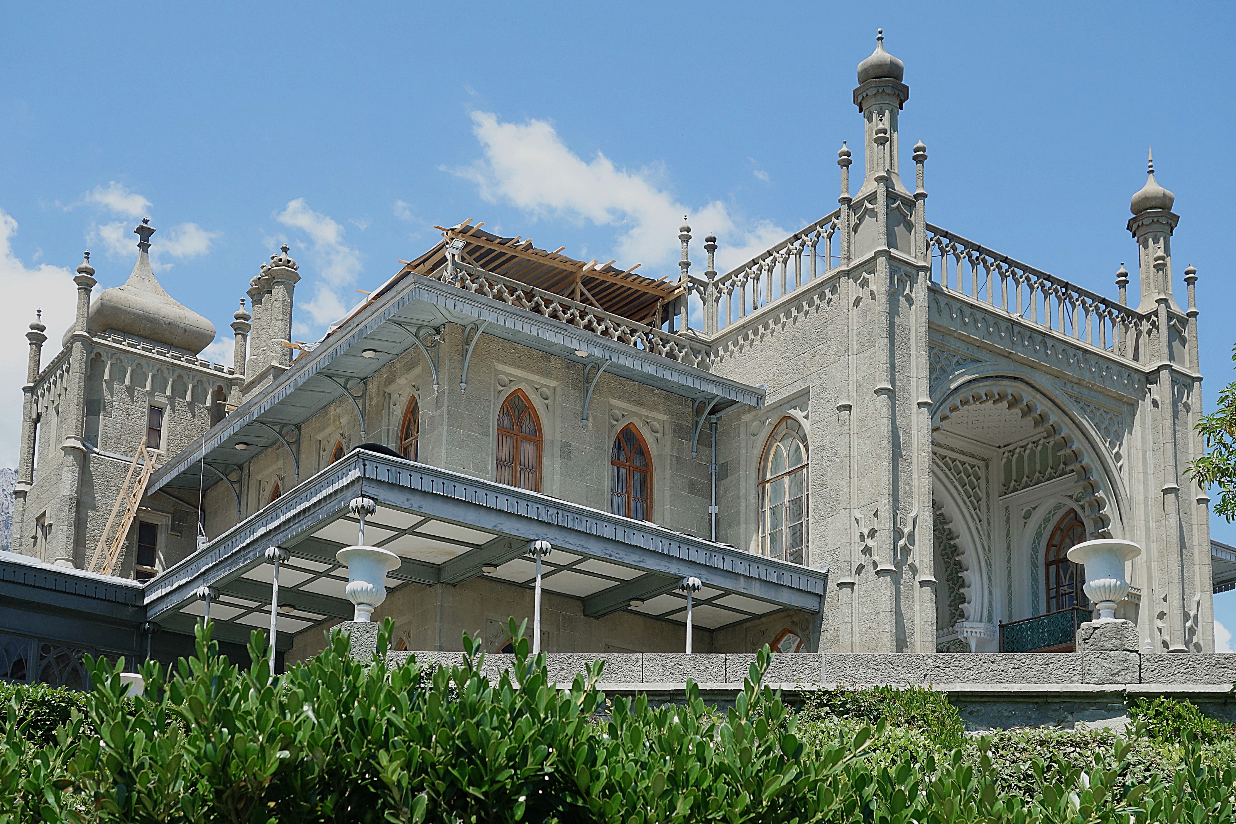 Крыло Воронцовского дворца в восточном стиле. Фото Морошкина В.В.