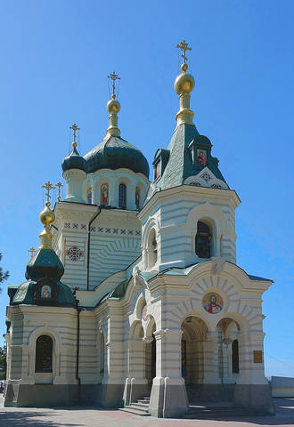 Форосская церковь (Храм Воскресения Христова)(1892 г.). Фото Морошкина В.В.