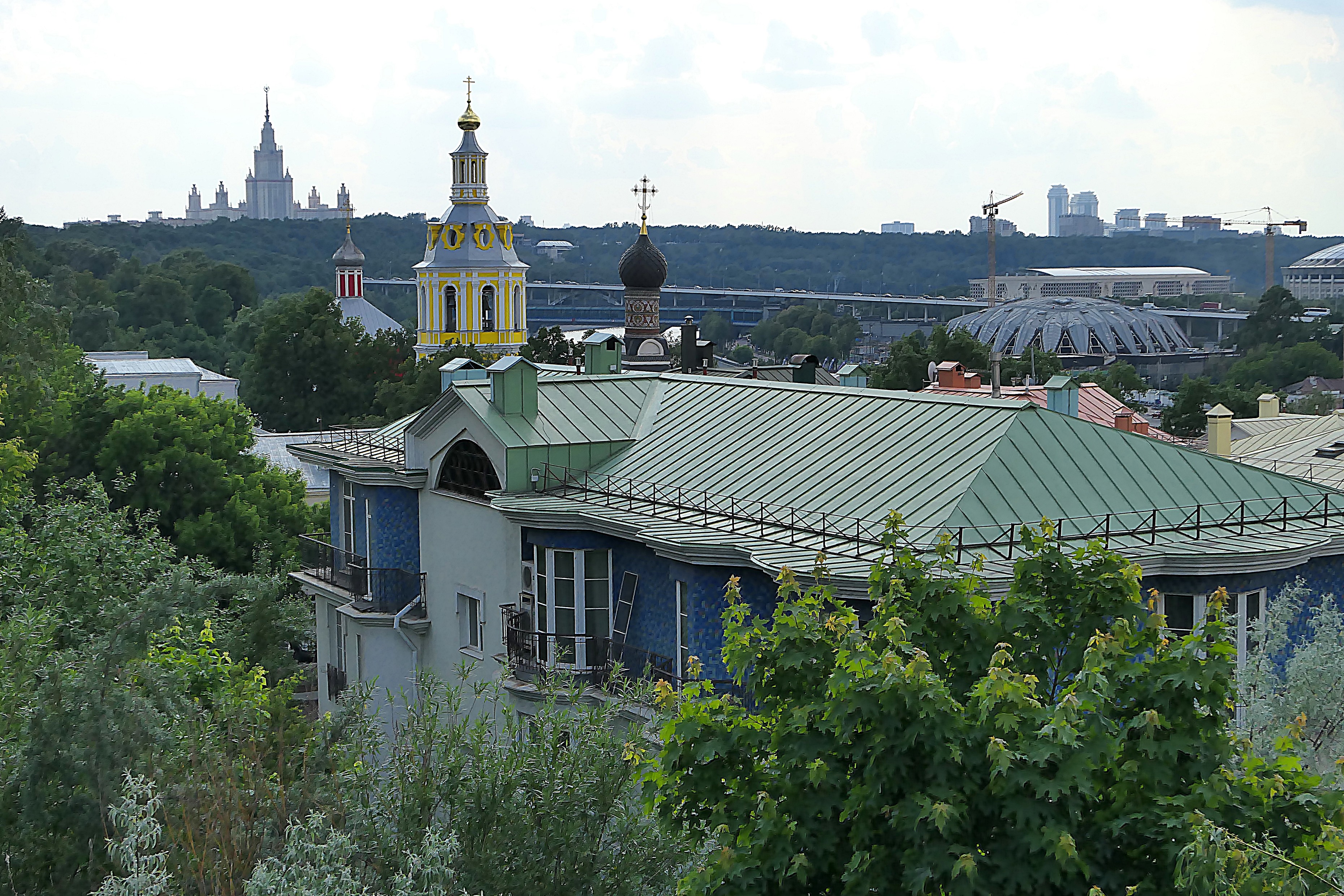 Андреевский монастырь на Воробьёвых горах. Фото Морошкина В.В.