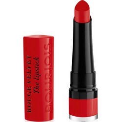 Bourjois Rouge Velvet Stick - Губная помада, тон 08, темно-красный, 2.4 гр