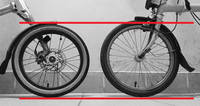 strida brompton wheels