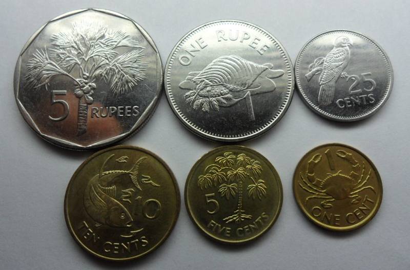 Сейшельские острова набор 6 монет 2004-2010
