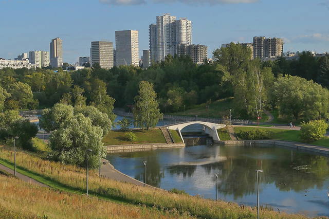 Парк Олимпийской деревни. Фото Морошкина В.В.