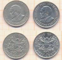 Кения 50 центов 1969 136 15