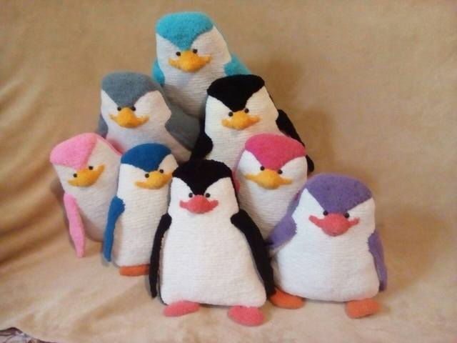 Подушка игрушка Пингвин от Елена Матухно (dumo4ek4ek). 02.09.19. 27759763_m