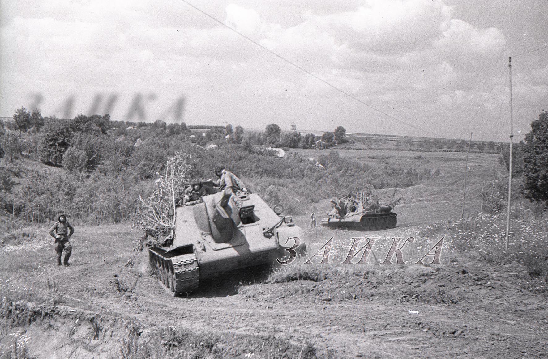 1943 СУ-122 Центр фронткопия