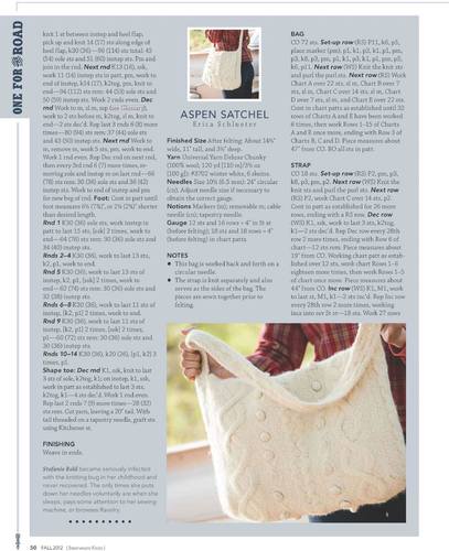 Схемы вязания спицами сумок бесплатно РЕТРО: INTERWEAVE KNITS - FALL 2012. Обсуждение на LiveInternet - Российский Сер