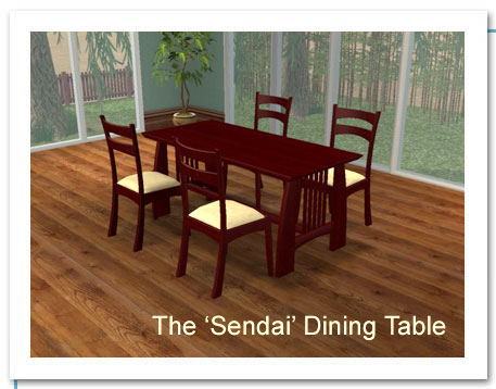 Sendai table Mesh page