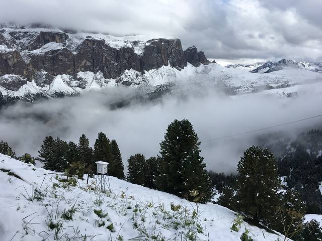 Разноцветные глаза озёр и мудрые шапки гор. Приятное знакомство с Рива-дель-Гарда и прошение принять к Доломитовым Альпам.
