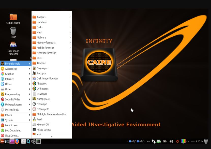 CAINE (Computer Aided INvestigative Environment)