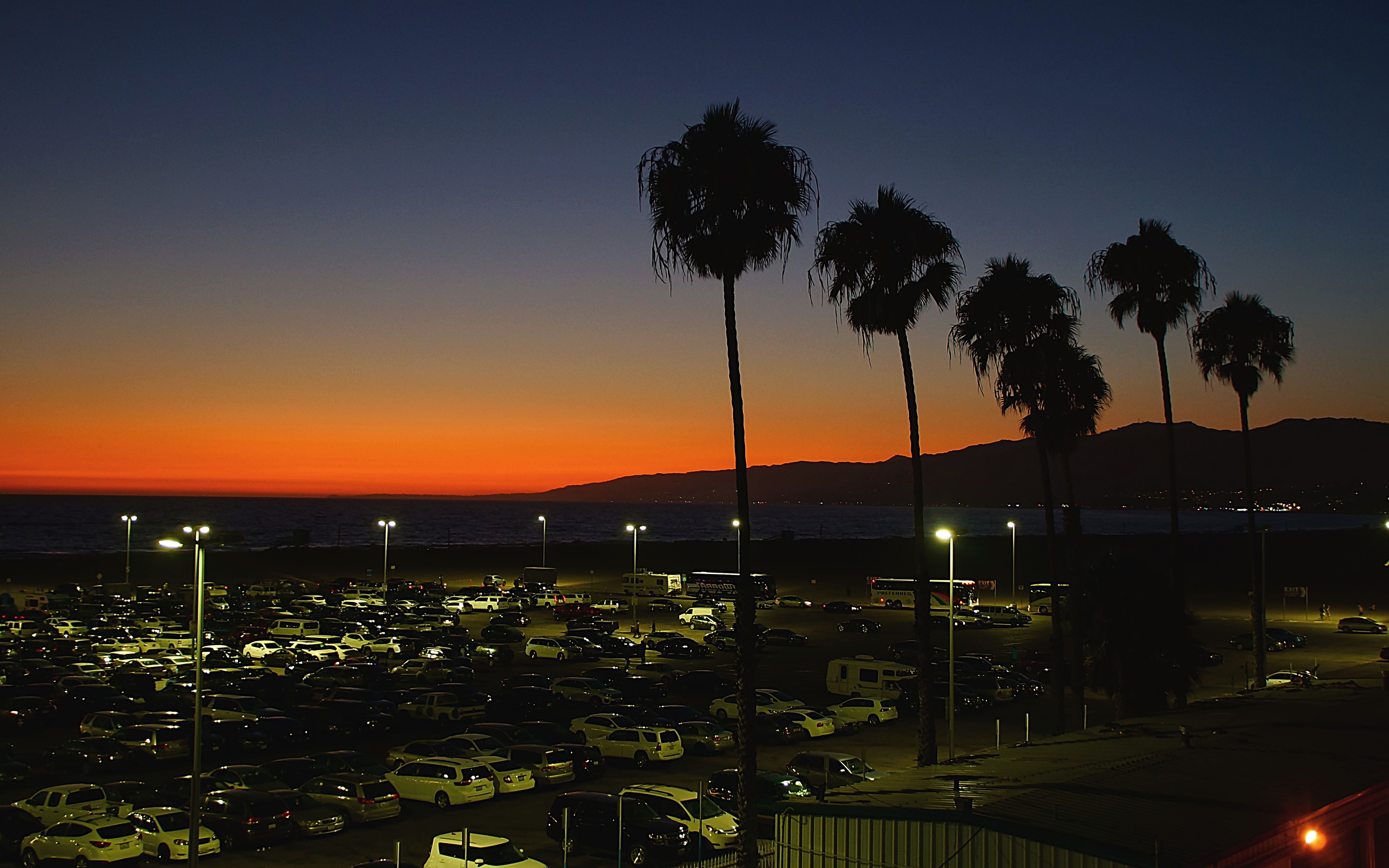 В Санта-Монике на закате. Фото Морошкина В.В.