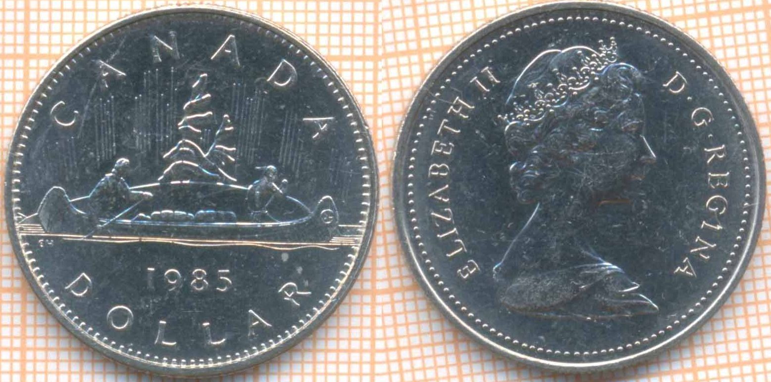 Канада 1 доллар 1985 7064