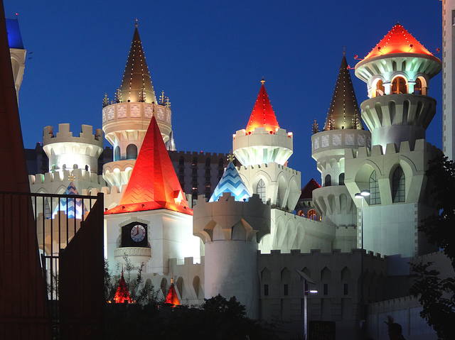 Замок короля Артура в Лас-Вегасе. Фото Морошкина В.В.