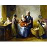 26 Bernard de Hoog (Dutch, 1867-1943) - Mothers little women