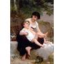57 Emile Munier (French, 1840-1895) - Мать и дитя, 1892