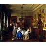 171 Seymour Joseph Guy (1824-1910) - Конкурс на букет (Семья Роберта Гордона в Нью-Йорке в их столовой)