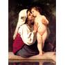 209 William-Adolphe Bouguereau (1825—1905) - Поцелуй, 1863 - Le Baiser (The Kiss)