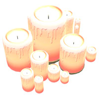 k8-Anywhere Candles-Peach