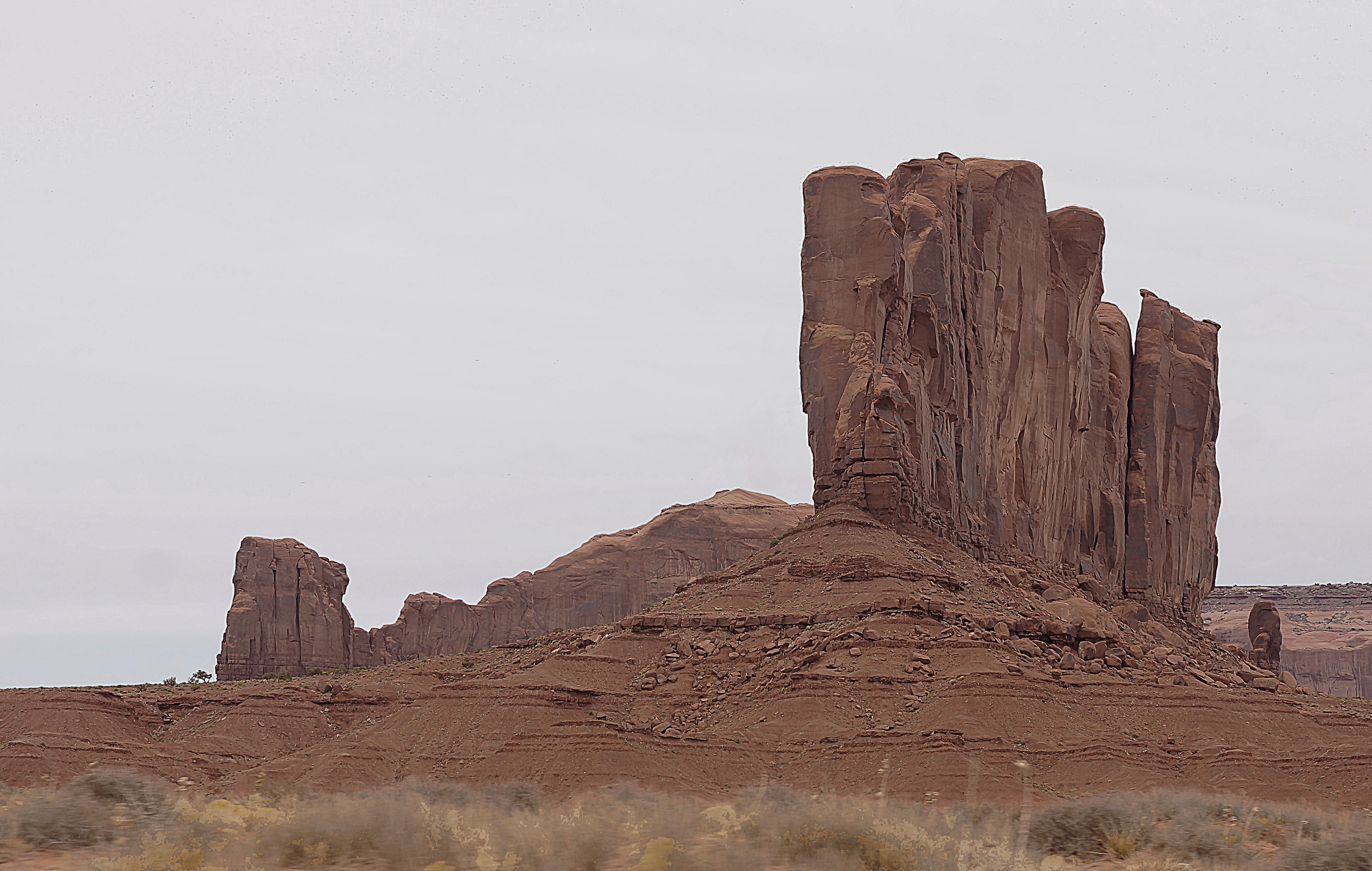 Скалы песчаника в Долине Монументов. Фото Морошкина В.В.