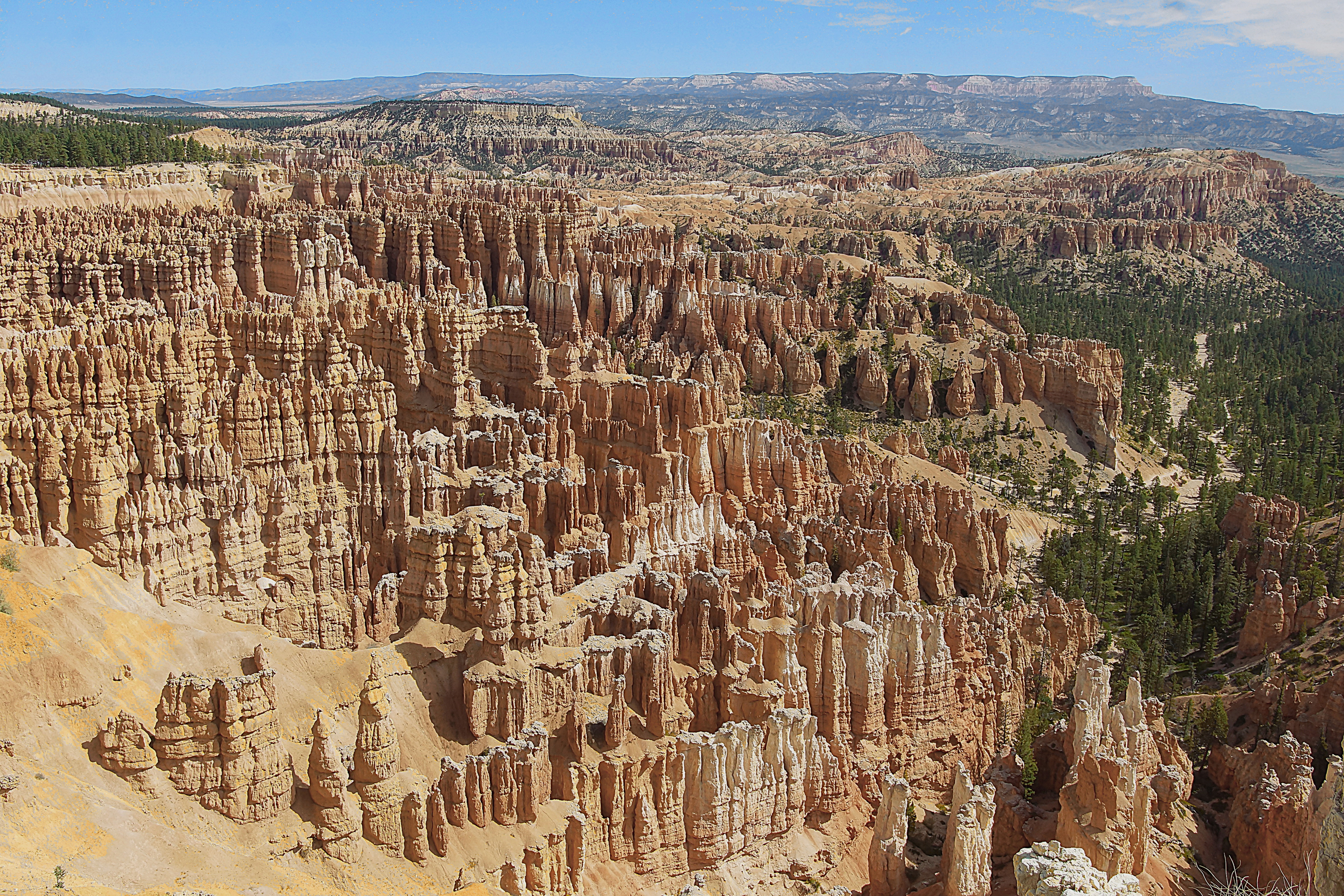 Останцы-худу на склоне Брайс-Каньона в Юте. Фото Морошкина В.В.